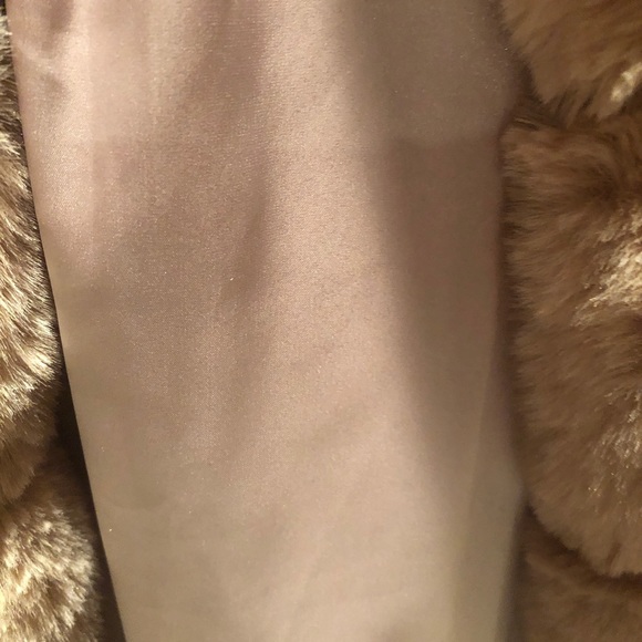 Fur faux Oh Polly coat size small juniors - Picture 4 of 15